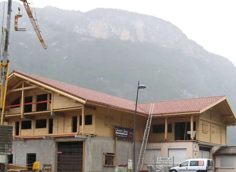 Bâtiment Pache SARL en construction