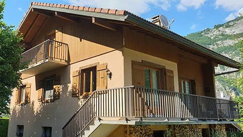 Miniature de Bardage en sapin sablé traité avec Pullex 3in1-Lasur mélange ST02/1 et Incolore. (Bois, extérieur)