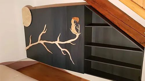 Miniature de Meuble traité avec Arova Flex Lava et Aduro Legnopur G30. (Bois, intérieur)